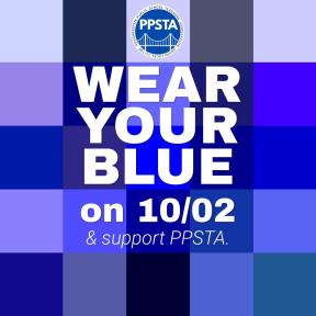 WEAR BLUE ON 10/02 SUPPORT PPSTA